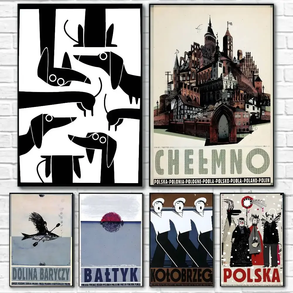 R-Ryszard Kaja Artworks Polish Poster Canvas Painting Poster