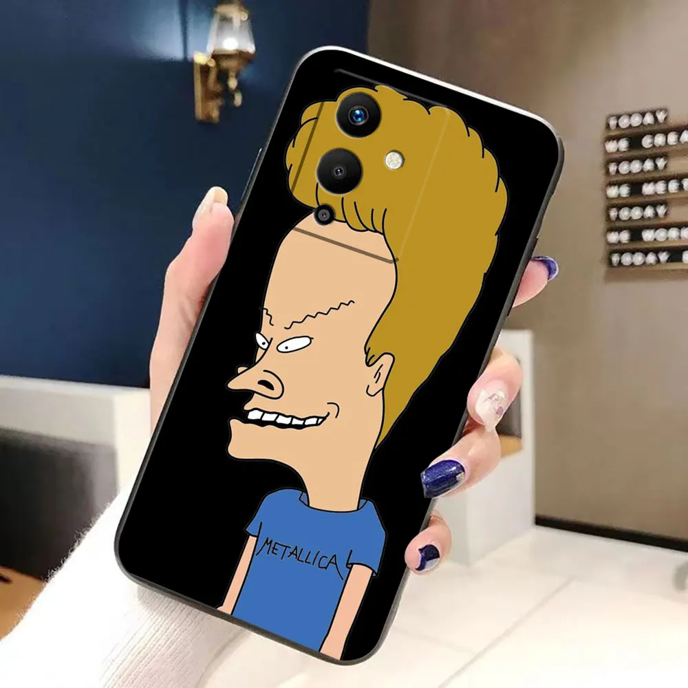

Cartoon Beavis And Butthead Phone Case For Infinix TECNO POP SPARK SMART 6 7 8 9 10 CAMON 40 30 30S 15 16 17 20 20C Pro TPU Case
