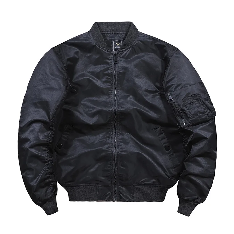 New Fashion Men Flight Jackets Multi-pockets Bomber Jackets Quality Male Outwear Casual Baseball Jackets Men Loose Cargo Coats - view 5