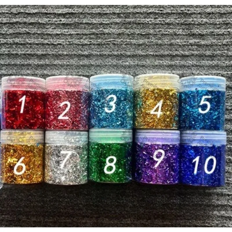 4g Colorful Carbon Fiber Chopped Strand Forging Color Plastic Pieces Piece