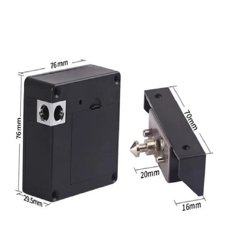 Intelligent Electronic Locks Invisible Sensor Cabinet Lock Digital Smart Door Lock EMID IC Card For Drawer Wardrobe Hardware