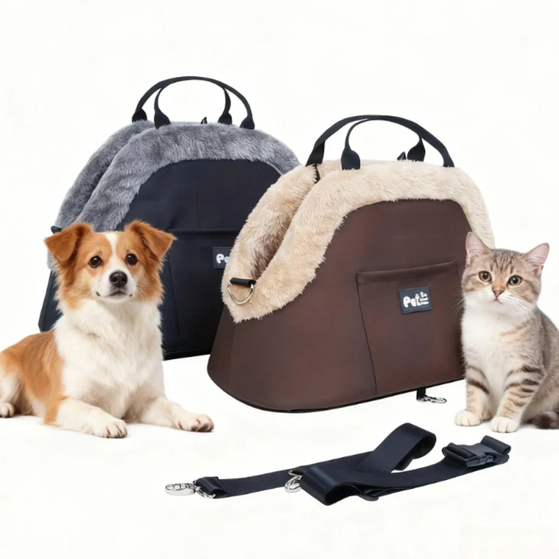 

2025 Portable Pet Tote Dog Valise Kitten Outdoor Travel Pet Hanging Bag 10kg Weighing Single Shoulder Portable Cat Crossbody Bag