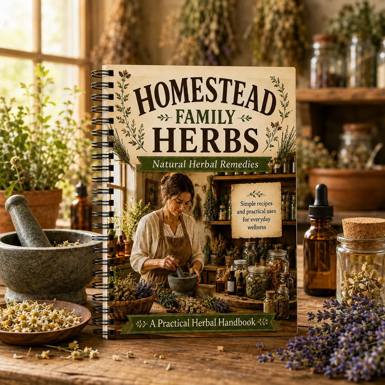 Herbal Wellness Remedy - Ev Bitkileri ve Doğal Bitkisel Çözümler