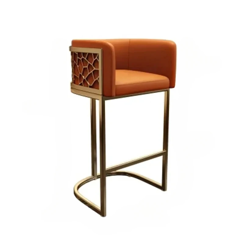 Tabouret de Bar Ergonomique de Luxe Nordique, Simple, Réglable, Esthétique, Mobilier d\'Extérieur