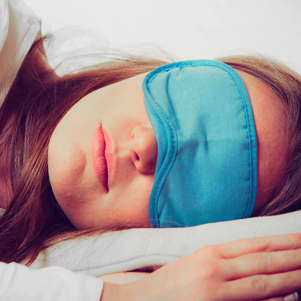 

3D контурная шелковая маска для сна для женщин и мужчин, 100% затемняющий регулируемый ремешок с мягкой подкладкой для век, подарок для путешествий