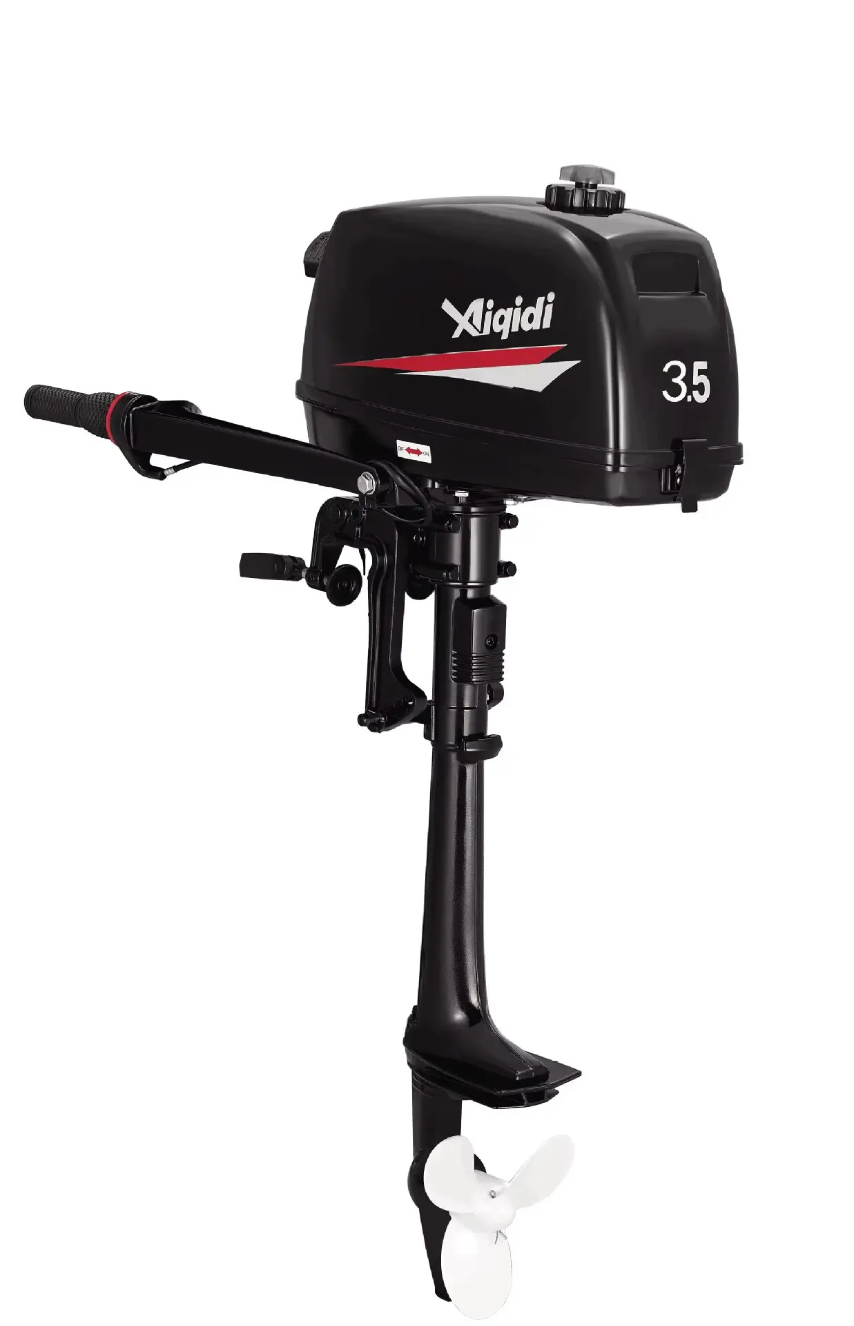 Wholesale/Retails Aiqidi 2 Stroke 3.5HP Outboard Motors/ Water Cooled Outboard Motors/Rubber Boat Power Marine Engines