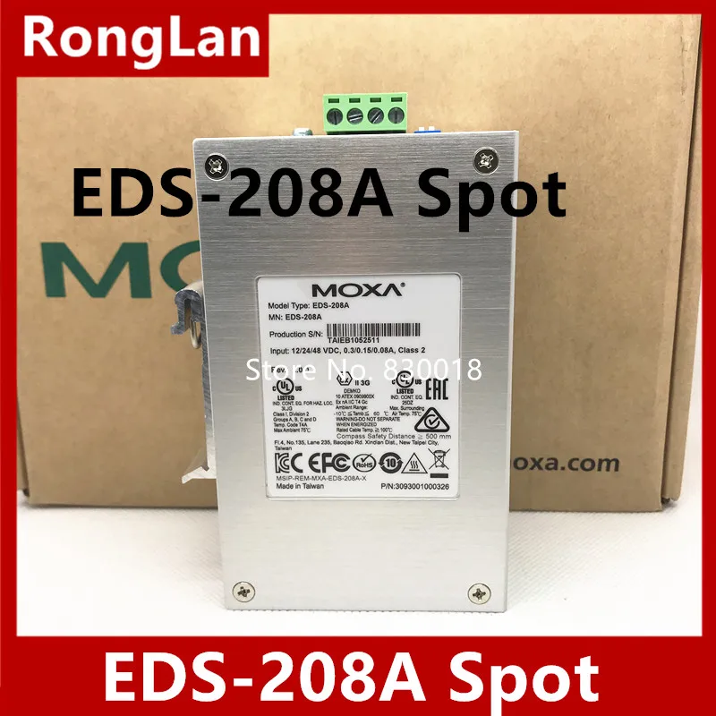 [SA] New original authentic special sales MOXA switches EDS-208A Spot