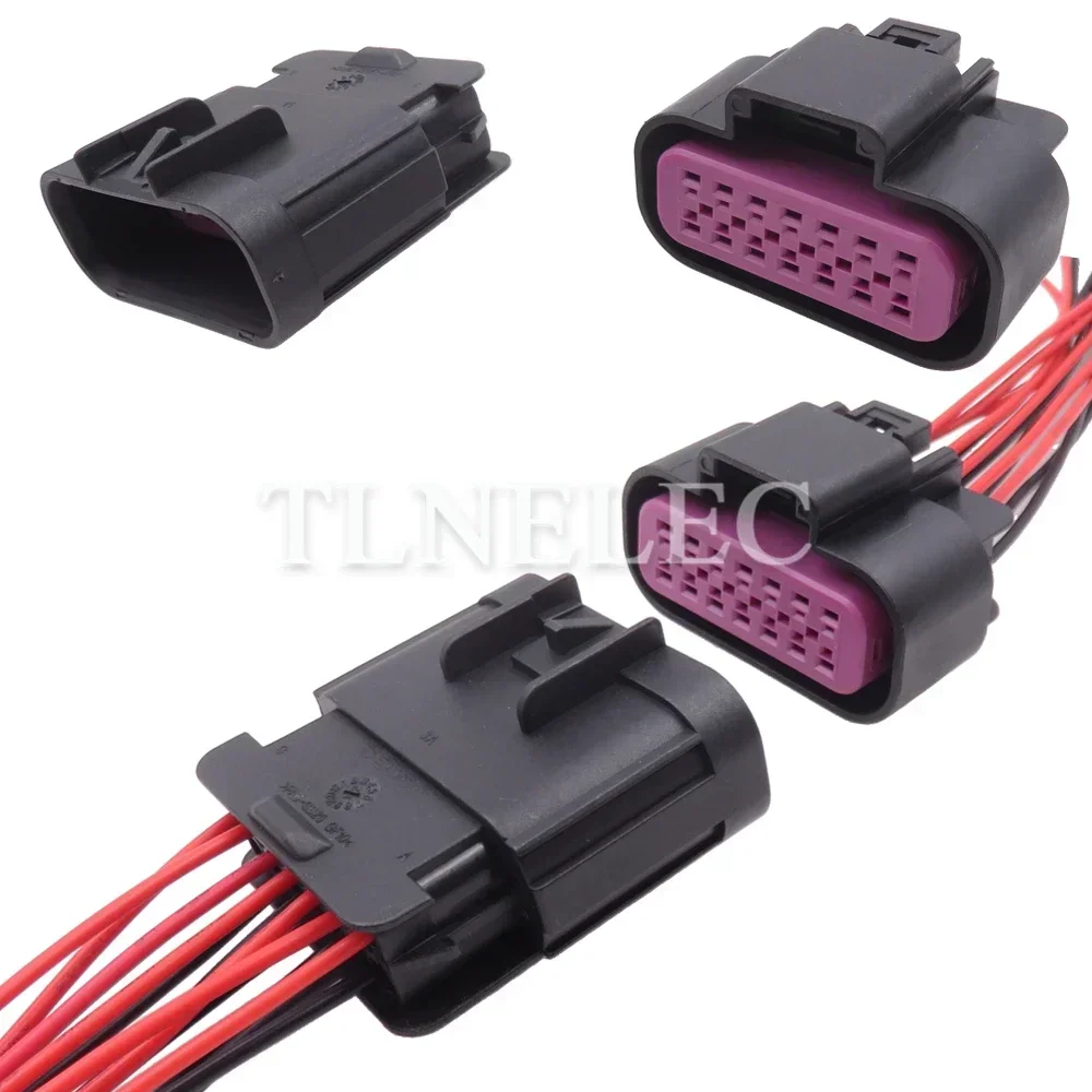 14 Pin Way Automobile Urea Pump Assembly Wire Cable Connector With Wires Car Sealed Power Sockets 15326856 15326861