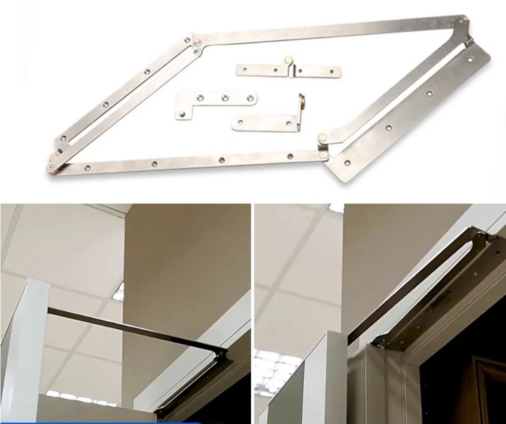 600/700/800/900/1000mm Wide Folding Door Hinge Stainless Steel Hinge Hardware 180 Degrees Folding Door Hinge