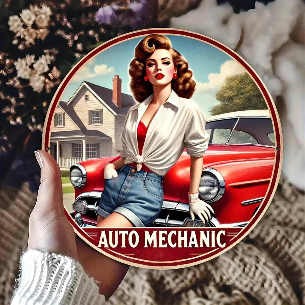 1 set retro autoreparatie-bord - Event Party Shop recensie en prijs