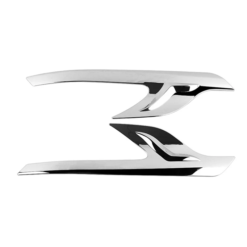 

Накладка на фару автомобиля, брови, накладка для Toyota Alphard 40 Series 2023+, наклейки на отделку для век, серебряные аксессуары