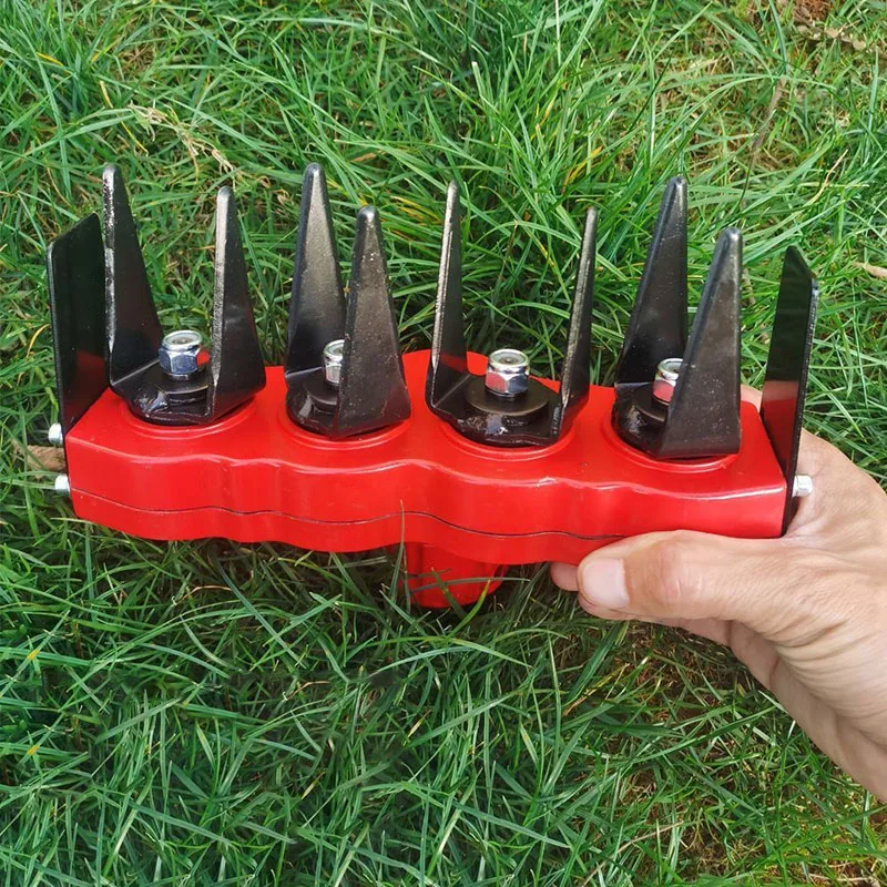 4 Blade 2 Blade Tooth M2 Universal Head Gardening Tool Mini Tiller Soil Broken Attachment Brush Cutter Grass Trimmer view 6