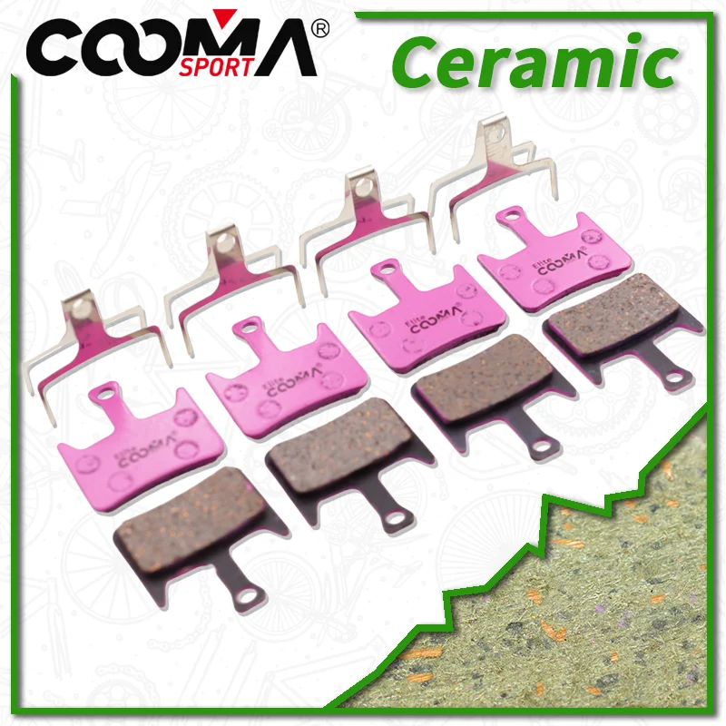 4 pares de pastillas de freno de disco de cerámica para bicicleta, para Formula Hayes Prime Expert, Prime Pro, Comp Caliper, Elite Class