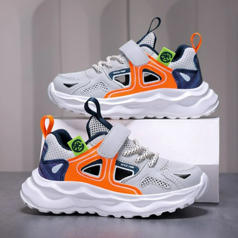 

Fashion Boys Sneaker Summer Lightweight School Walking Running Kids Shoes New Breathable Tenis Casual Sneaker for Boy