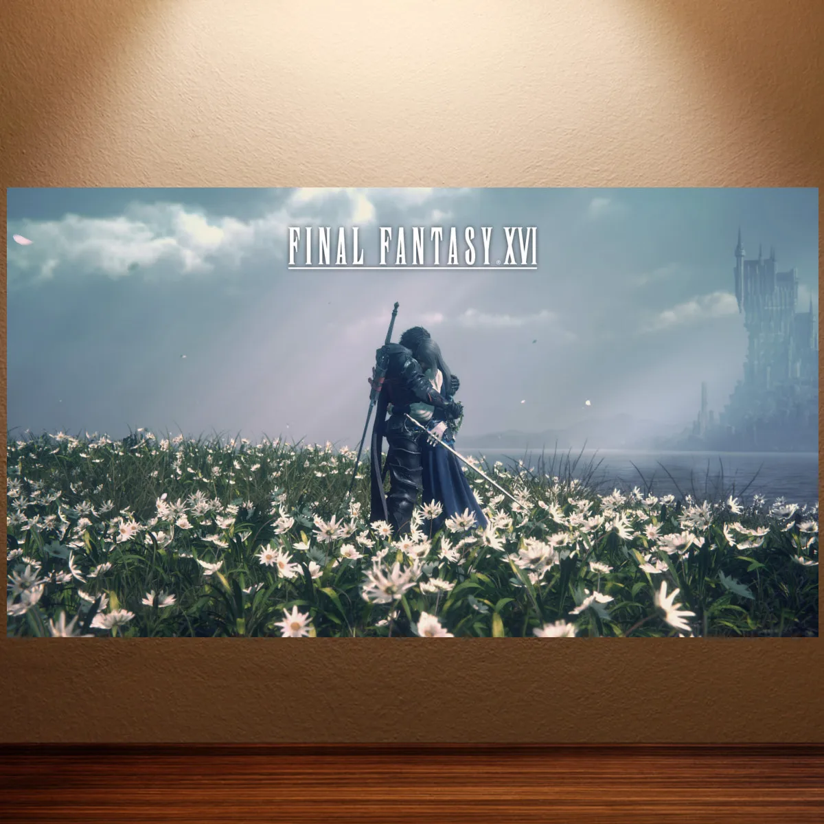 Final Fantasy Poster Final Fantasy XVI Anime Poster Wallpaper Canvas Painting Living Room Wall Decor Bedroom Wall Art Stickers