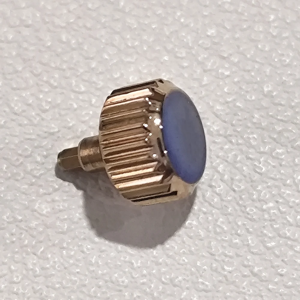 \'S\' Logo Screw-in Crown NH 35 Replace Watch Crown Fit NH 34 NH 35 NH 36 Movement Watches Accessory Stainless Steel Crowns Parts
