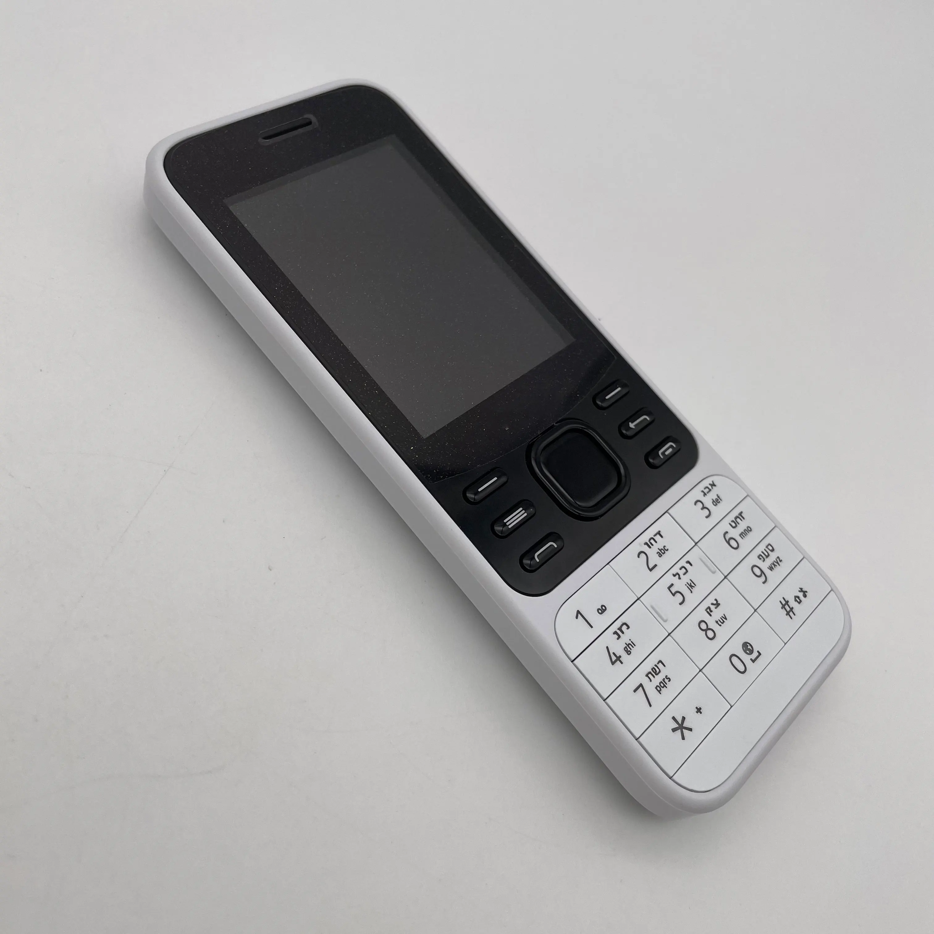 الأصلي مقفلة 6300 4G ثنائي الشريحة GSM 850/900/1800 بلوتوث الهاتف المحمول لوحة المفاتيح العربية الروسية المصنوعة في فنلندا