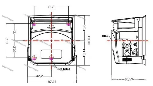 314D peristaltic pump head can replace pump head