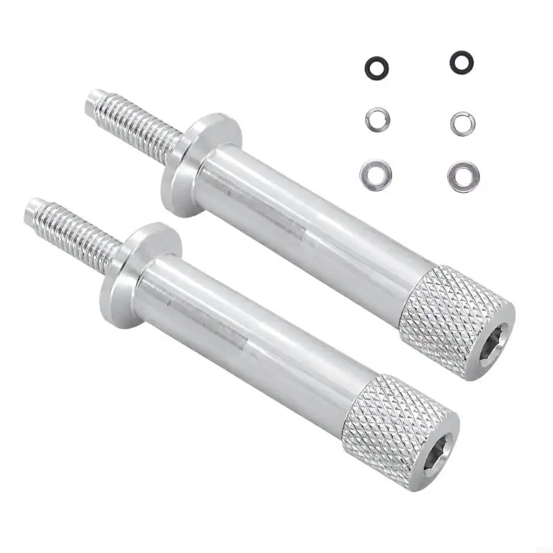 M76E Motorcycle Hardware with Knurled Heads and Threaded Ends for Modification 2