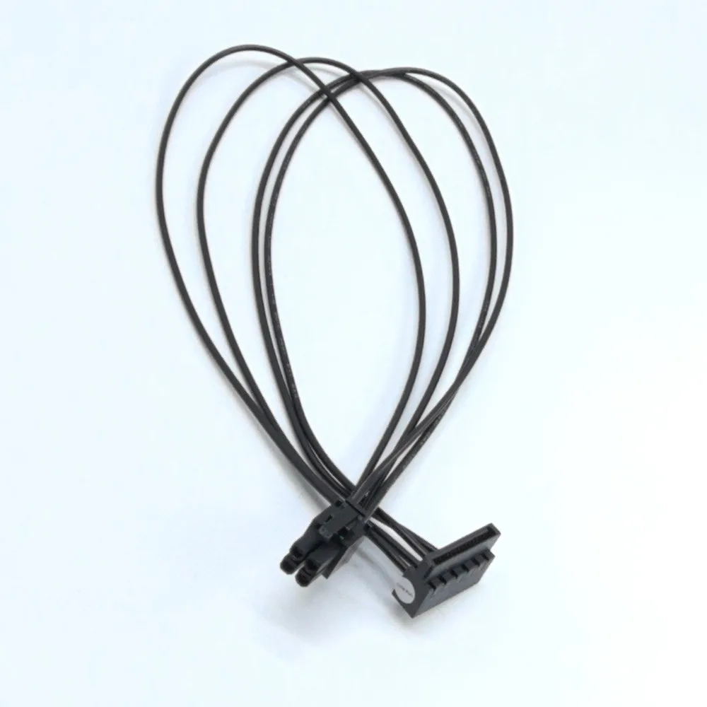 Small 4Pin to 15Pin SATA Socket HDD SSD Hard Disk drive Power Cable for HP Desktop Computer pro G2 MT Mainboard 18awg