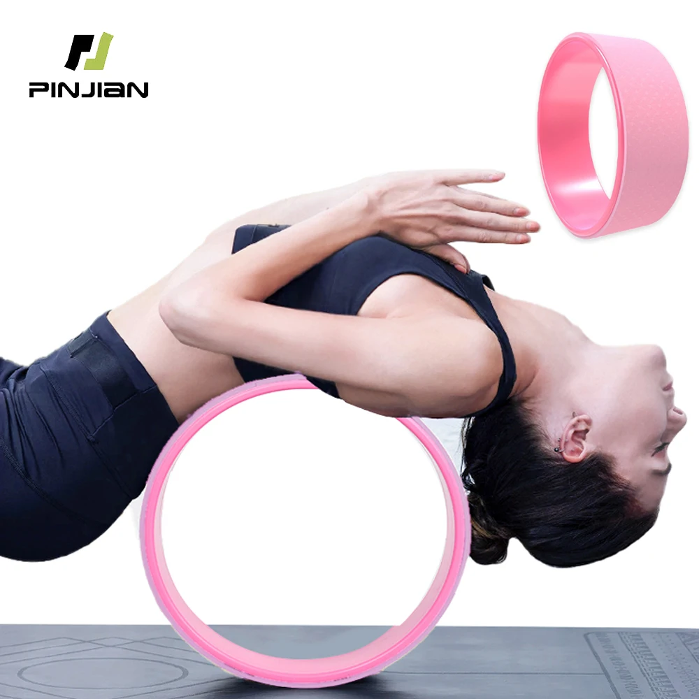 

Yoga Wheel Massage Muscle Massage Back Roller Pilates Ring Back Training, Home Yoga Equipment Fitness