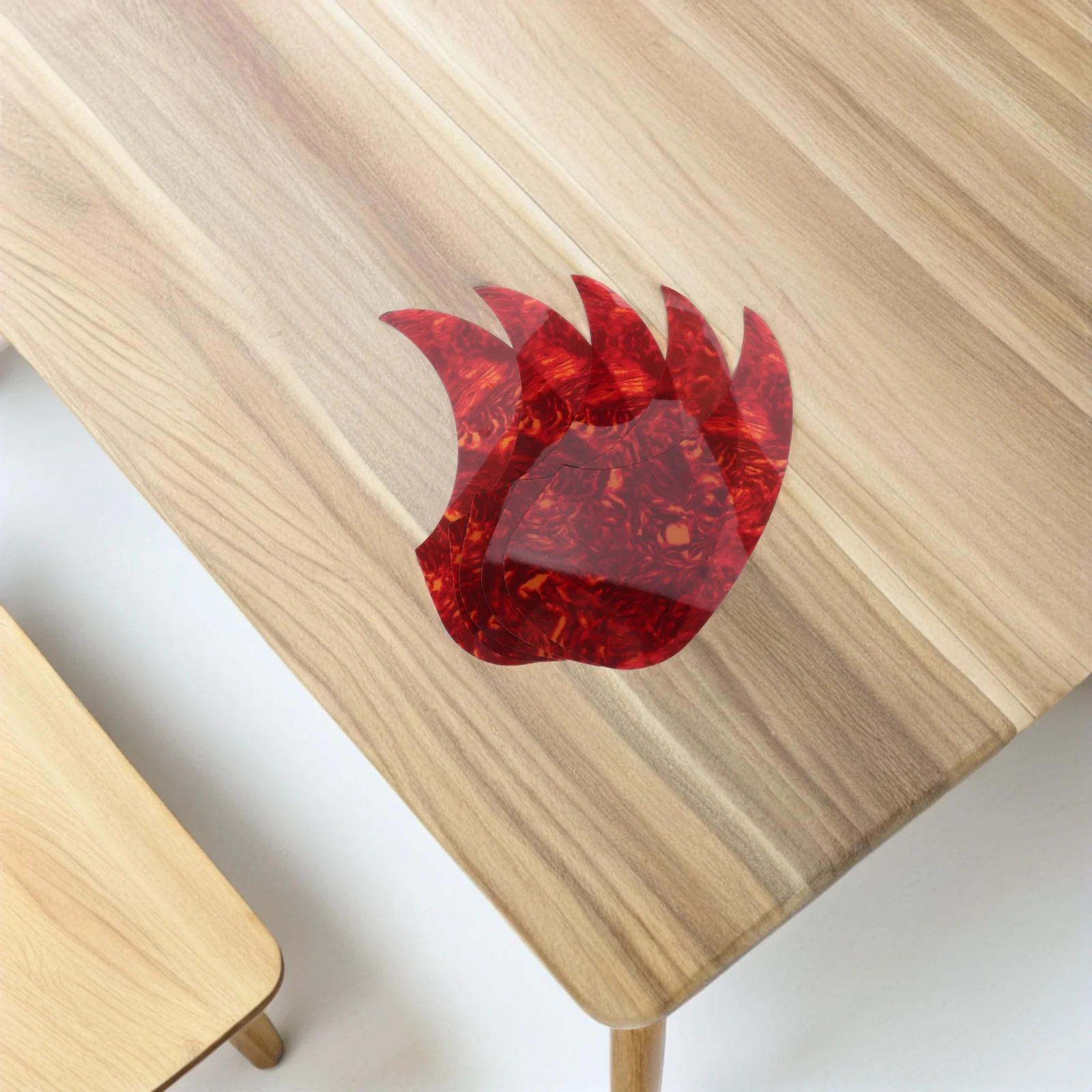 

15Pcs Guitar Pickguard Acoustic Self Adhesive Waterdrop Pick Guard Scratch Plate Protector Sticker Folk Electric Accessories