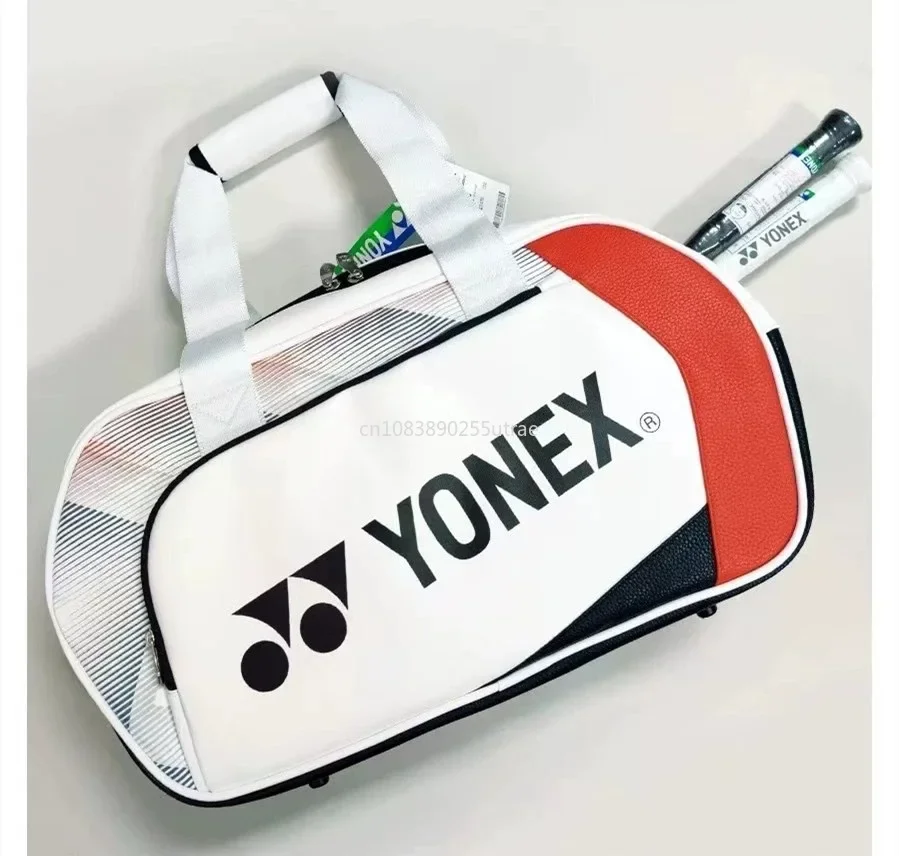 Raqueta de bádminton YONEX, nueva bolsa deportiva de tenis de alta calidad, bolsa deportiva duradera y de gran capacidad, puede contener 2-3