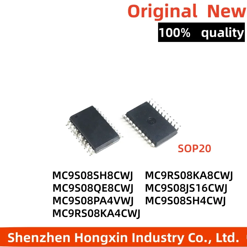 1 piece MC9S08PA4VWJ MC9S08SH4CWJ MC9S08QE8CWJ MC9S08SH8CWJ MC9S08JS16CWJ MC9RS08KA8CWJ MC9RS08KA4CWJ Hard shell