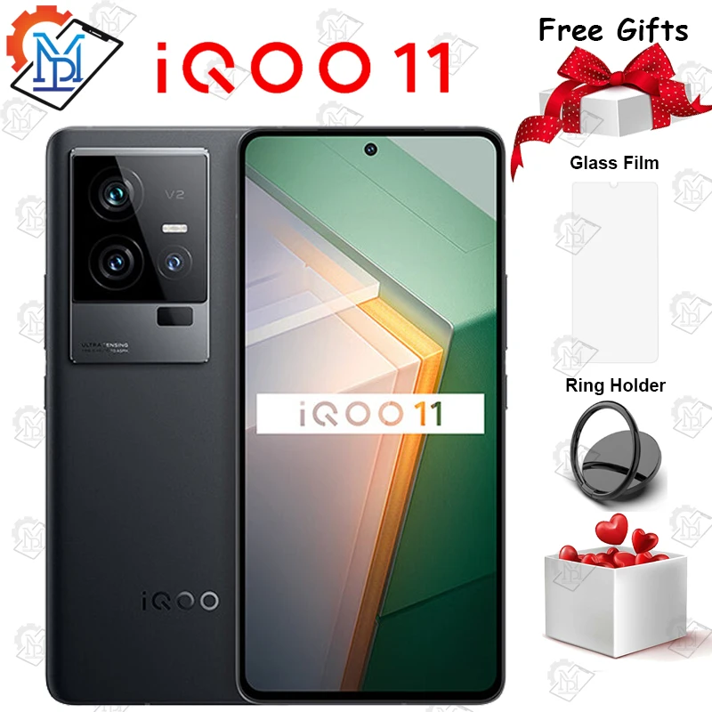 

Original Vivo IQQO 11 5G Mobie Phone 6.78 Inches 144Hz Screen Android 13 Origin OS 3 Camera 50MP Bettery 5000mAh Smartphone