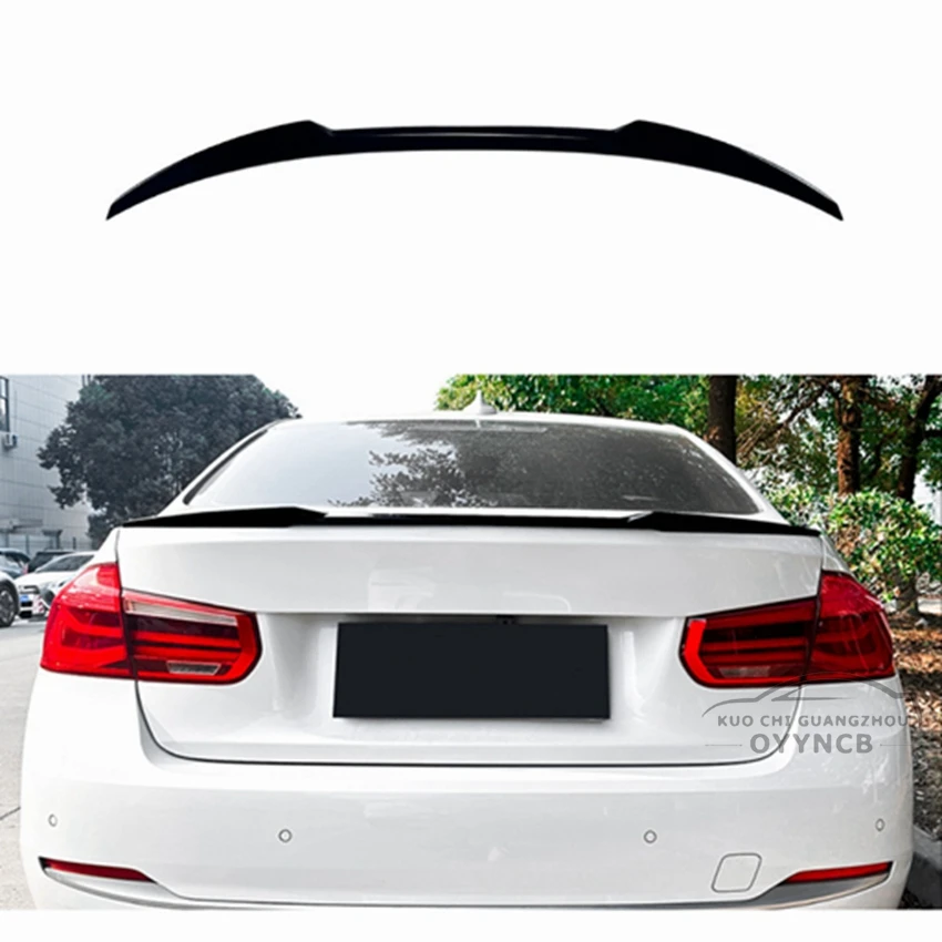 

For BMW 3 Series F30 318i 320i 2013-2019 Glossy Black Rear Trunk Lid Car Spoiler Wings Tuning Exterior Accessories