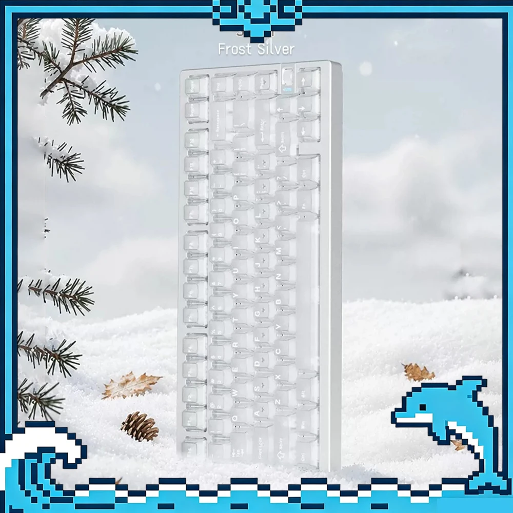 WEIKAV Nut75 Wireless Keyboard The Delay Of 8K Return Rate Is As Low As 0.125MS E-sports Keyboard Esport Game Gift Accessory