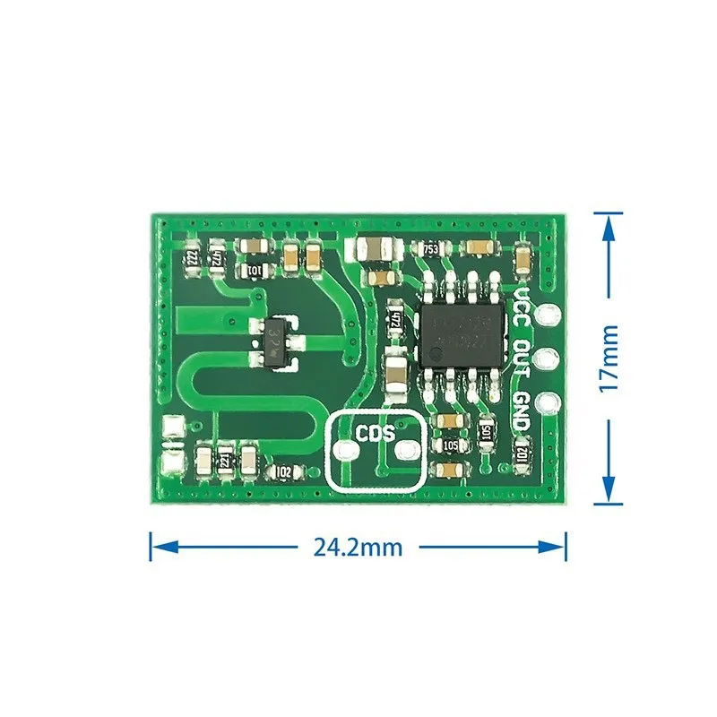 5~500Pcs RCWL-0515 Microwave Radar Induction Switch Module Human Body Induction Intelligent Induction Detector