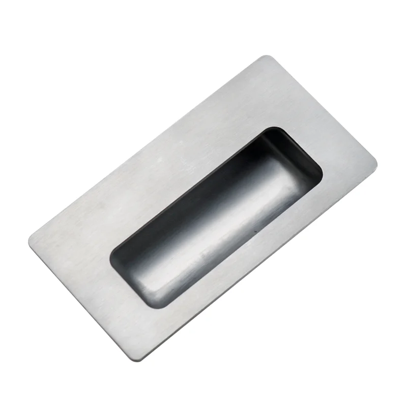 304 Stainless Steel Embedded Handle Industrial Interior Concealed Handle Sliding Door Concealed Buckle Handle