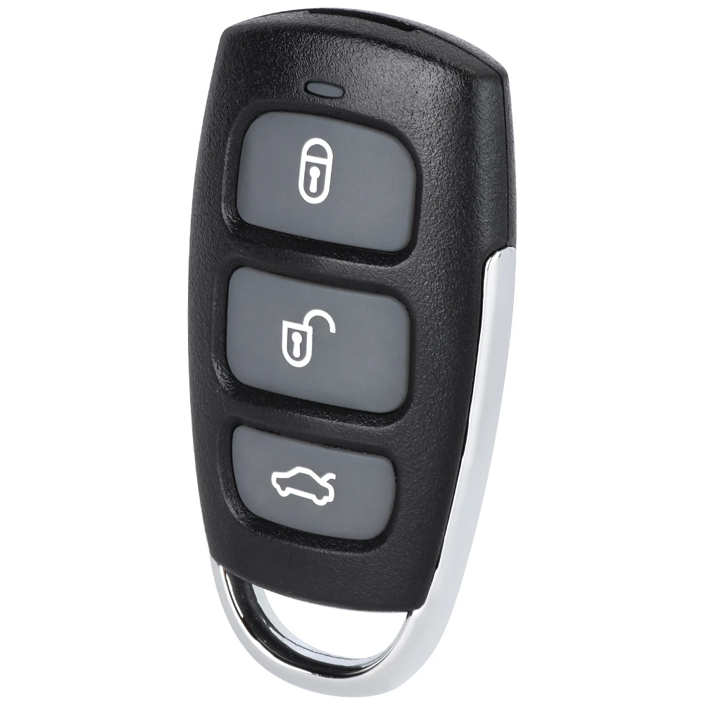 KEYECU Remote Control Mobil yang Ditingkatkan, Kunci Fob 3+1 4 Tombol 314MHz untuk Mitsubishi Lancer Galant Eclipse 2001-2006 FCC ID: HYQ12BBA