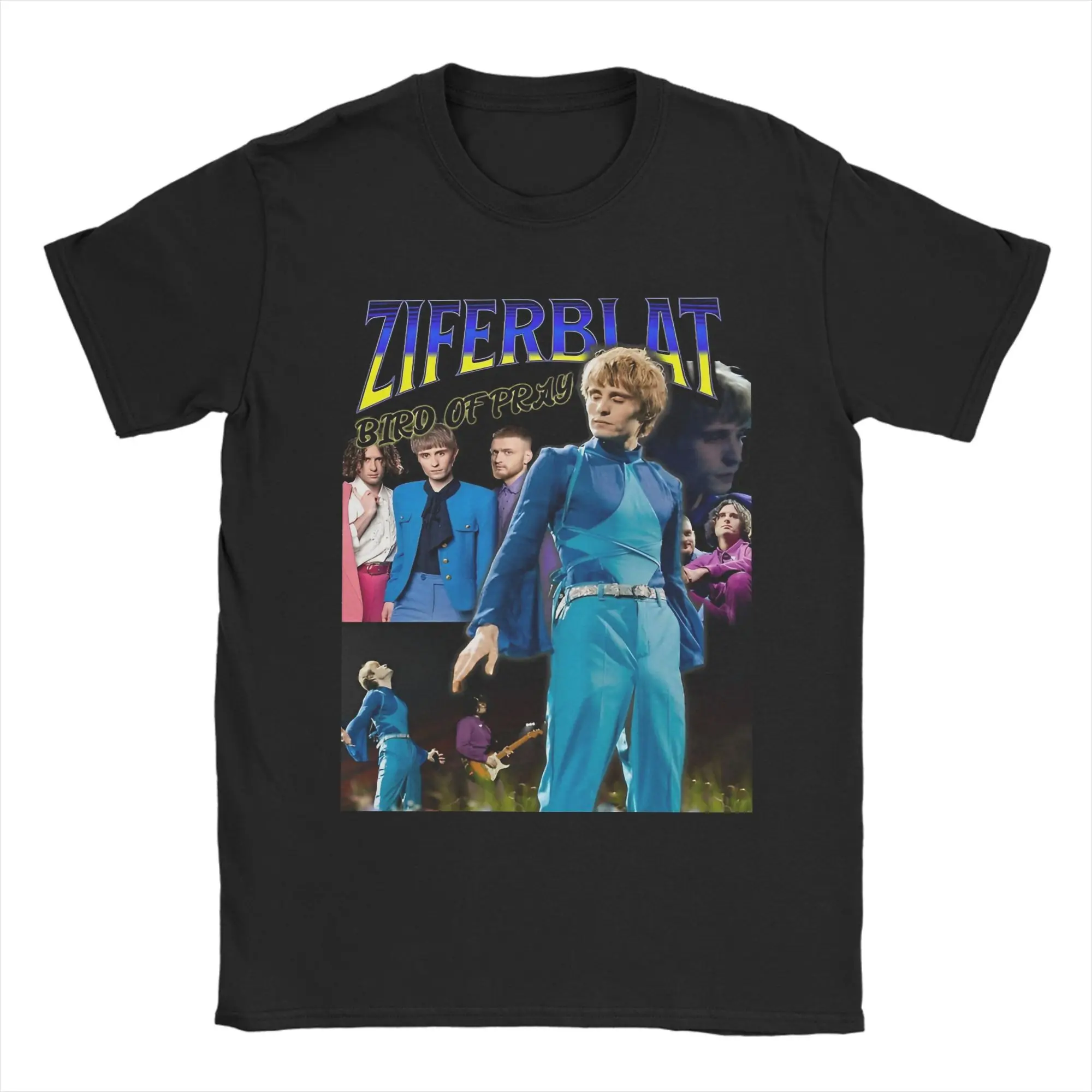 وصل حديثًا تي شيرت Ziferblat Bird Of Pray أوكرانيا Eurovision 2025 للرجال والنساء 100% قطن تي شيرت بأكمام قصيرة #3