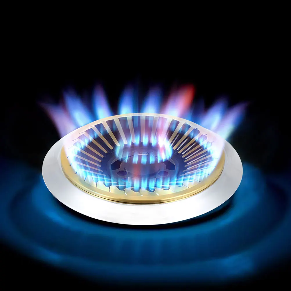 

2 Pcs Gas Stove Burner Grates Flame Cast Iron Wok Support Heat Diffuser Stove Accessories Outdoor Camping