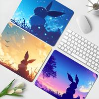 Pokemon Eevee Mouse Pad XS Small Mousepad For PC Gamer Desktop Anime Decoration Office Mouse Mat Deskmat Rug