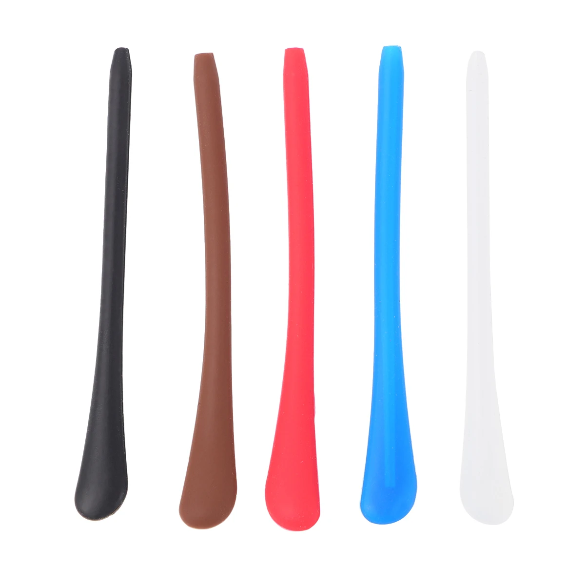 

Glasses Leg Cover Silicone Sleeve Non- Replacement Soft Comfortable Anti-Oxidation High Temperature Resistance for Eyewear