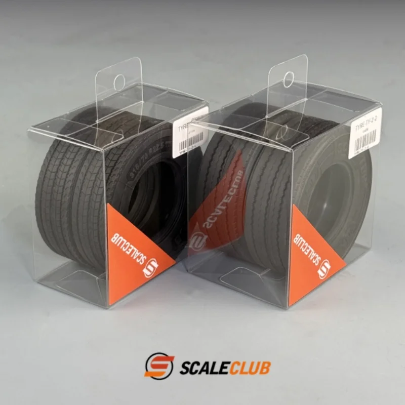 Scaleclub Modell für 1:14 Tamiya Traktor-LKW Ouka Wind Belt Mudblock Edge Mi Fat Tire RC-Zubehör – Detail 4