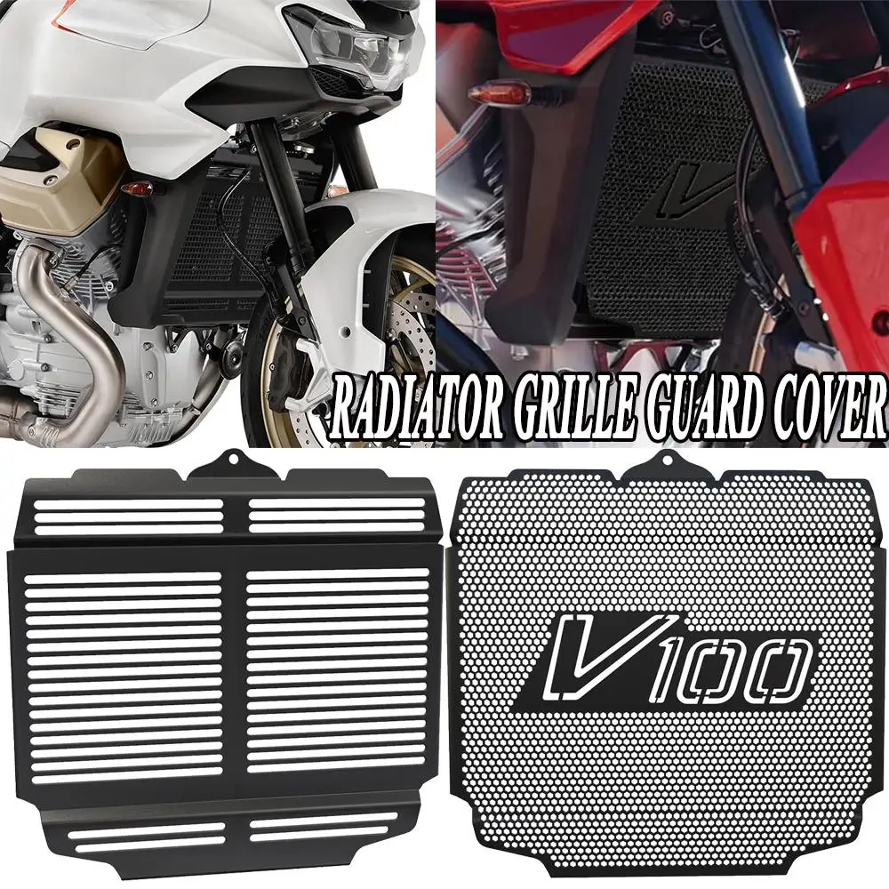 2023 2024 V100 Mandello S Motorcycle V 100 For Moto Guzzi V100 Mandello Tool Radiator Grille Guard Cover Water Tank Protection