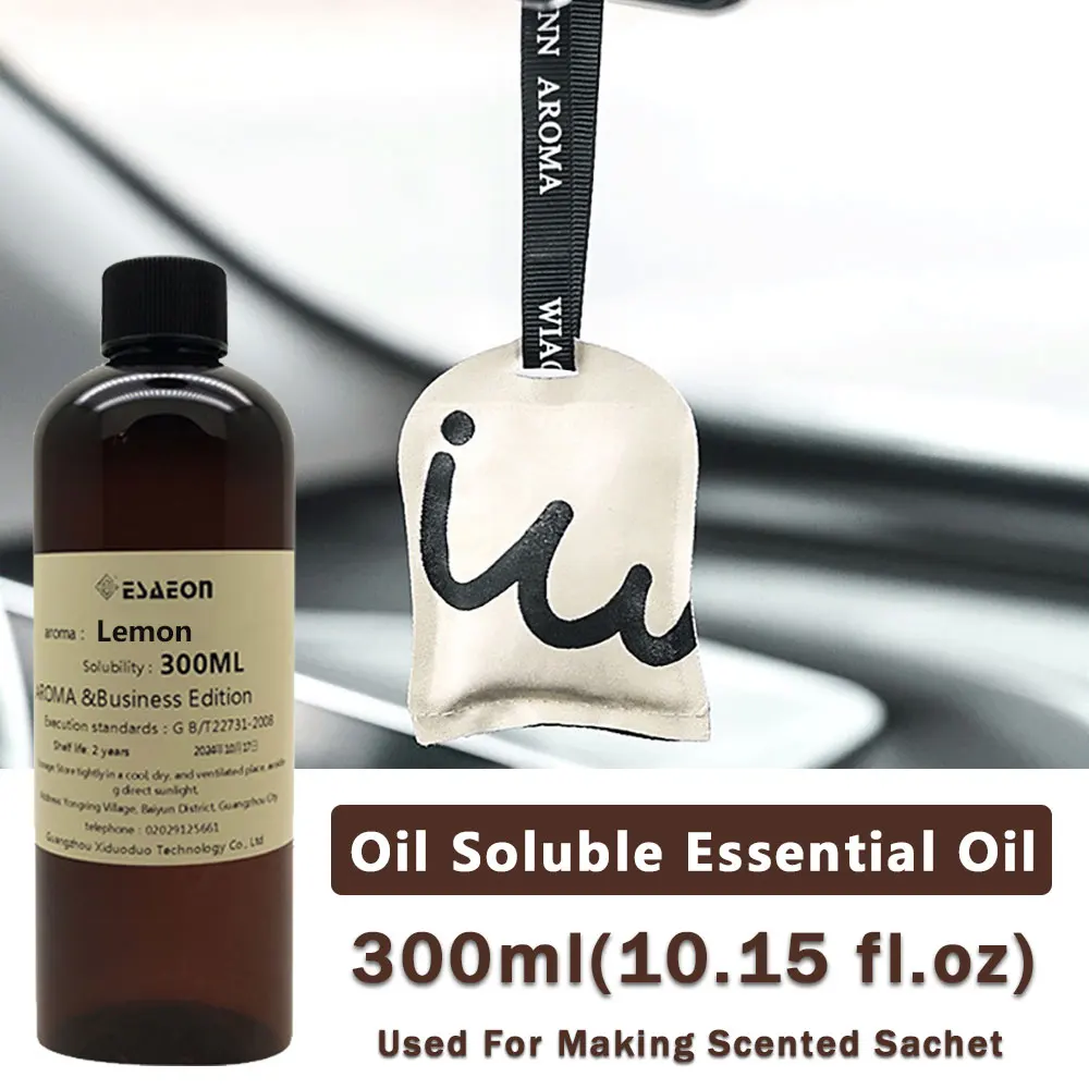 ESAEON 300ml (10.15 fl.oz) Aceites Esenciales de Opio Negro/Té Blanco Westin/Cedro/Fresia/Amarillete Silvestre - Para Hacer Bolsitas Aromáticas