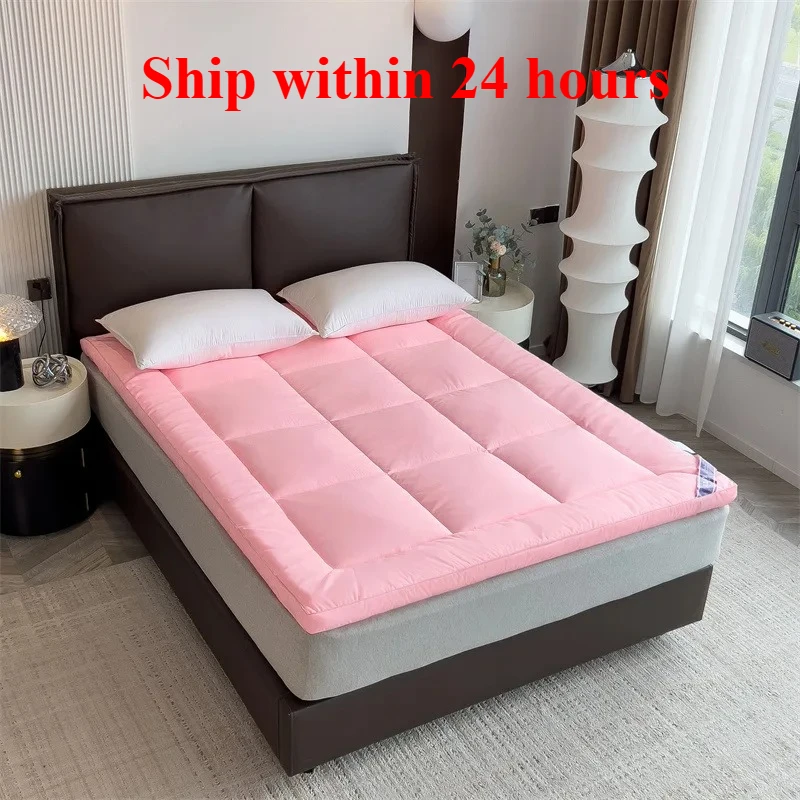 

New tatami slow rebound soft mattress four seasons household tatami mattress foldable solid color
