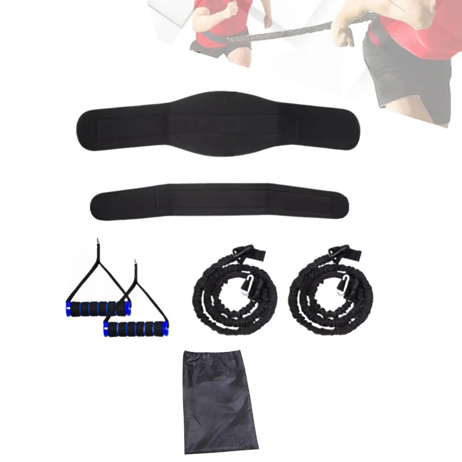 Resistance Training Kit Waist Power Improve Speed Agility Exercise Bands