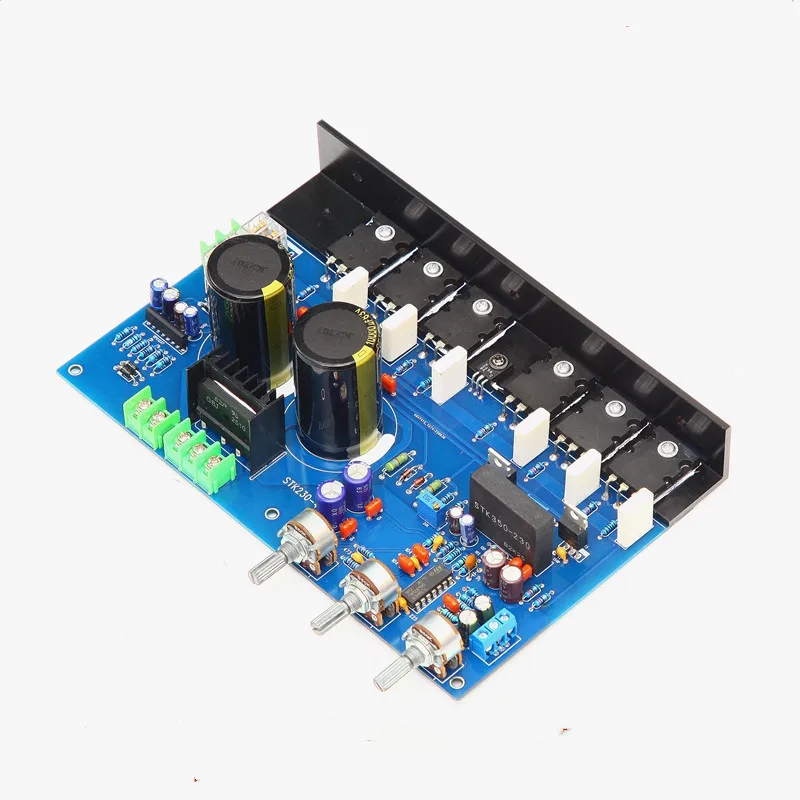 STK350 أحادية 600W C5200 A1943 أنبوب مضخم صوت مضخم الصوت مجلس