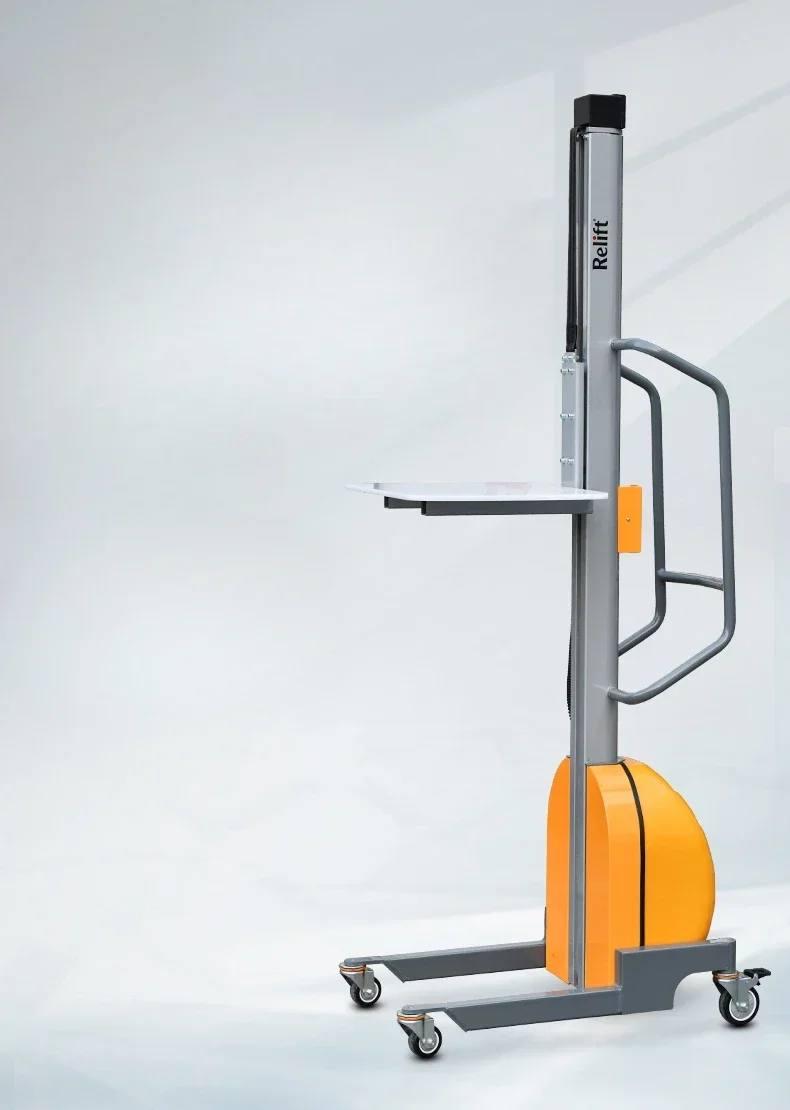 Electric stacker truck for material lifting, loading and unloading Forklift for warehouse workstation stacking