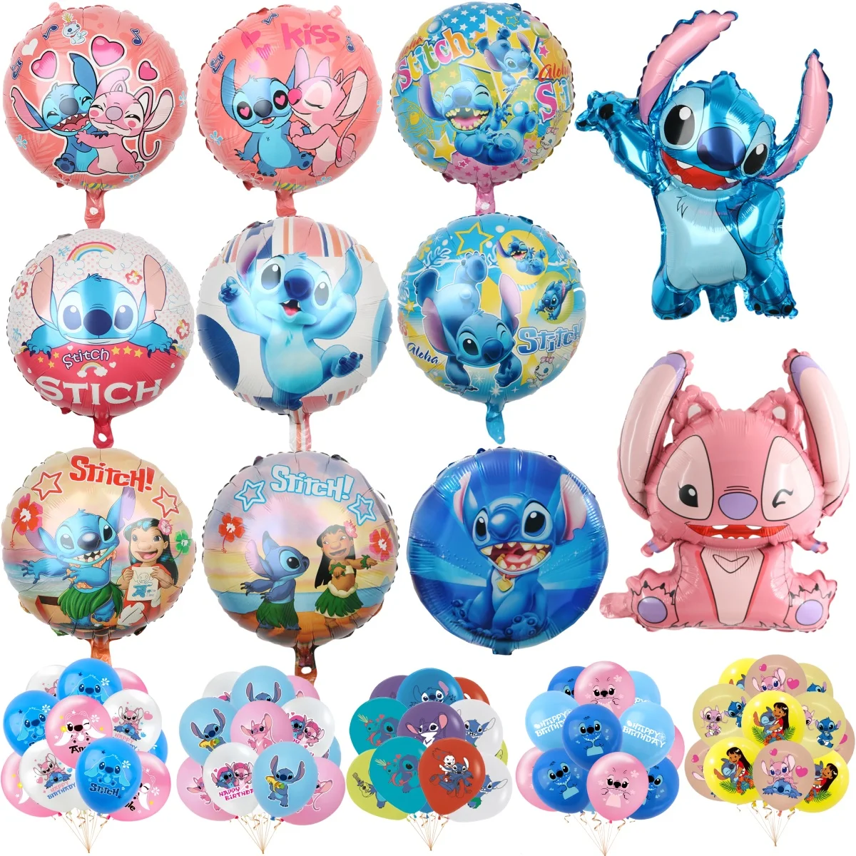 

Lilo & Stitch Party Balloons Birthday Decorations Stitch Helium Balloon Latex Balloon Baby Shower Kids Party Supplies Toy Gifts