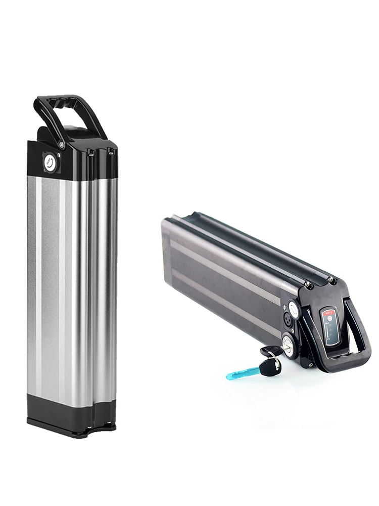 AliExpress 36V 48V 52V 60V Silverfish Lithium Ebike Battey 16Ah 17.5Ah 20Ah 24.5Ah 25.6Ah 30Ah For R8 Janobike E20 Folding Electric Bicycle