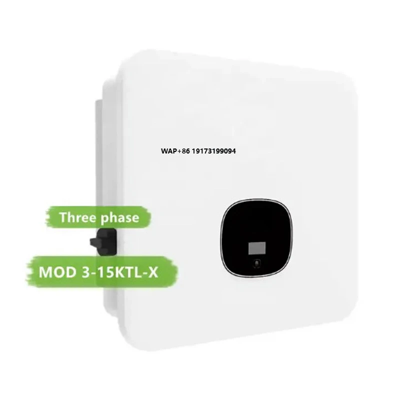 Inverter 3-15KW on Grid W6330 Solar Inverter with IP65 Single Output 99% Efficiency