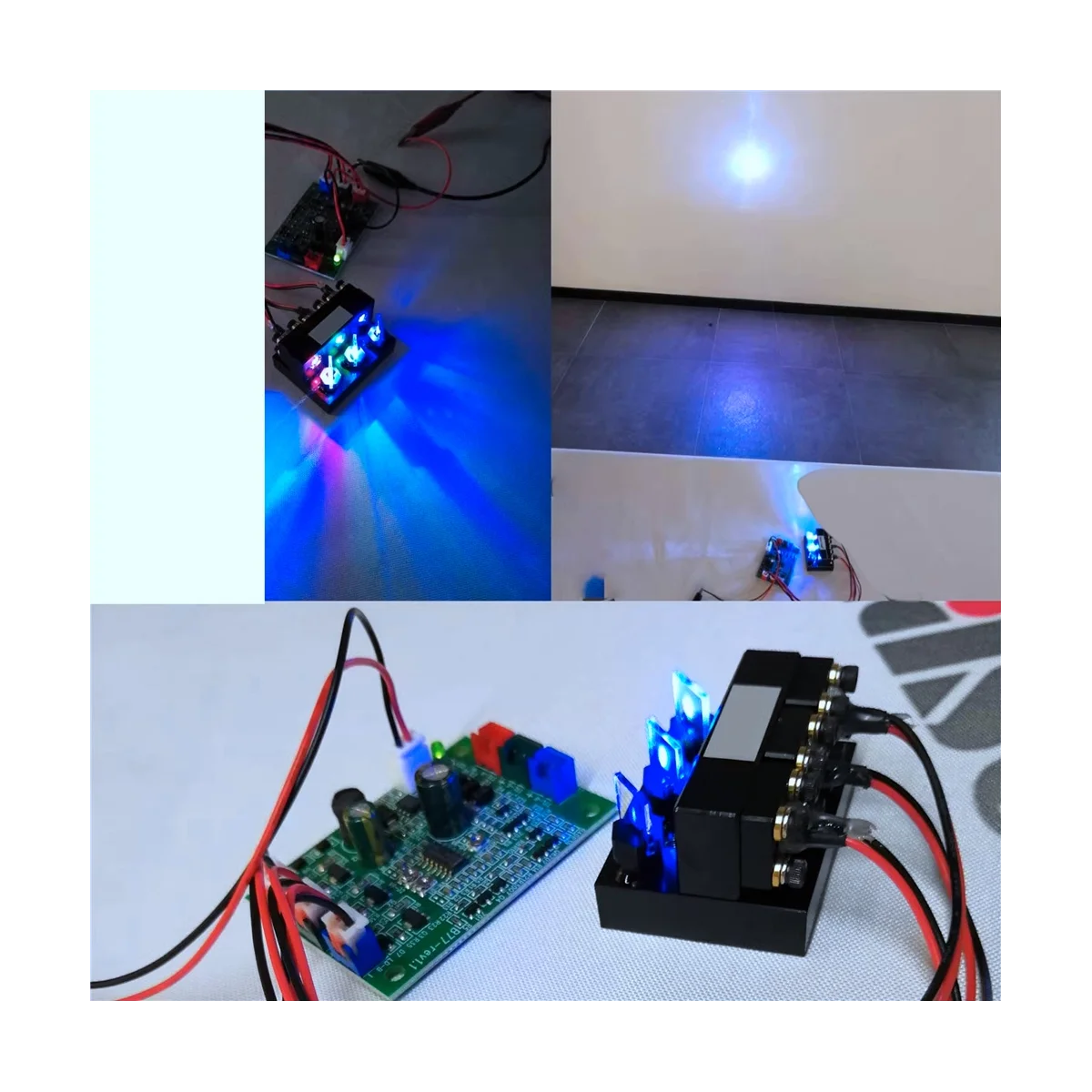 Hoge Helderheid Full Color 300Mw Rgb Wit/Rood/Groen/Blauw Lasermodule Mini Gecombineerde Straal Wit Licht Laser