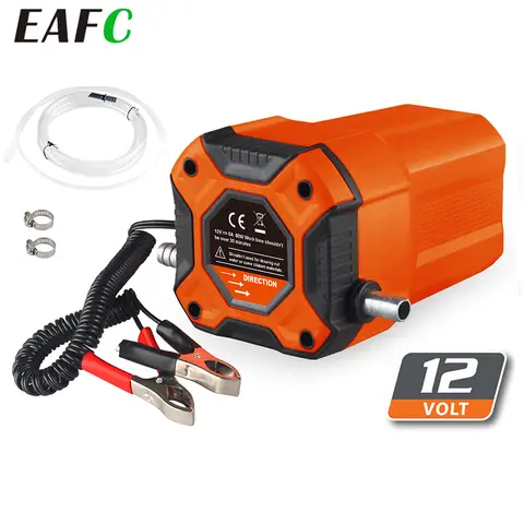 12V 전기 자동차 오일 펌프 60W 자체 프라이밍 펌프 디젤 연료 디스펜서 펌핑 연료 전송 엔진 오일 흡입 펌프